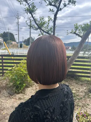ショート モデル募集🌷/ 艶カラー/大谷李緒奈のヘアスタイル