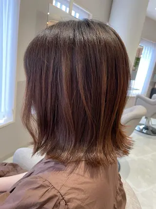 ミディアム 髪質改善お任せ ください♪ひとみのヘアスタイル