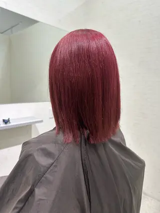 ミディアム Number.タナカ 間々田髪質改善のヘアスタイル