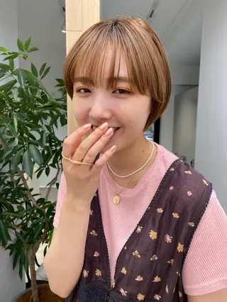 ショート カラー Lomalia 🤍🫧/makoのヘアスタイル