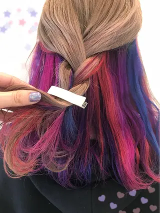 ミディアム カラー EMANON新宿東口所属・新宿駅近♡個室 ♡関口三都季🌜のヘアスタイル