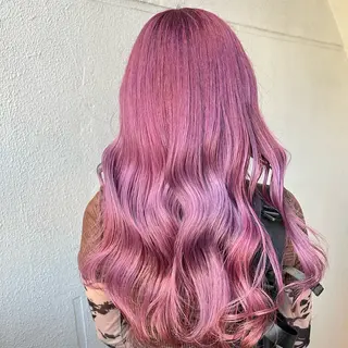 ロング カラー ゆう🫧 透明感/ハイトーンのヘアスタイル