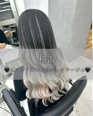 ロング エクステ🫧アレンジ ￤横浜  ももはのヘアスタイル