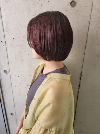 カラー ミディアム OMA カタギシのヘアスタイル