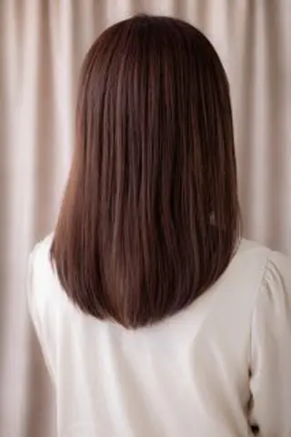 セミロング カラー パーマ クセ毛解決💠艶髪 縮毛矯正💠棚村竜太のヘアスタイル