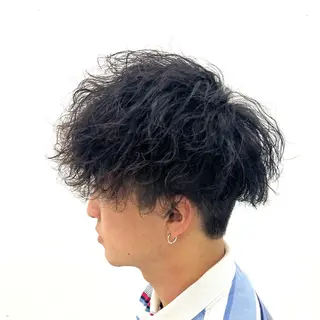 パーマ メンズ 柏メンズカットパーマ NO.1タイチのヘアスタイル