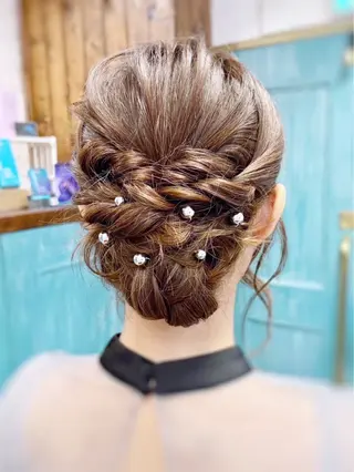 ヘアアレンジ dolphin ドルフィンオーナーのヘアスタイル