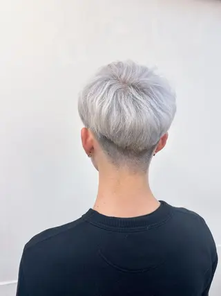 ショート インヘアー/美容院 /下伊福店/﨑山瑠依のヘアスタイル