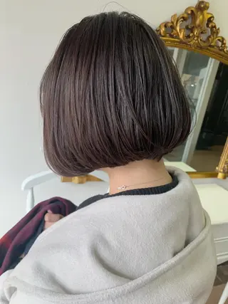 ショート 丹羽大喜 縮毛矯正/美髪矯正のヘアスタイル