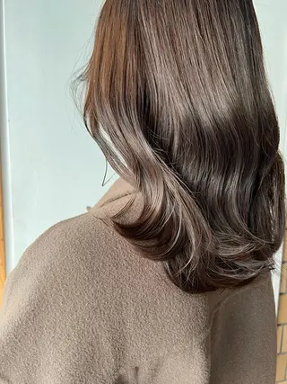 ミディアム 🍃透明感スタイル yu-ka🍃のヘアスタイル