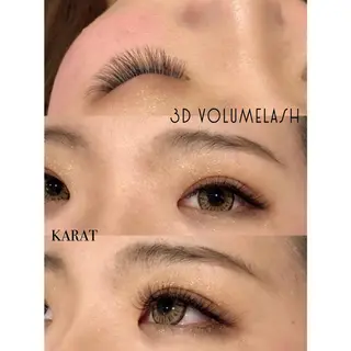 マツエク・マツパ ★KAEDE★伊勢崎 【KARAT】のマツエク・マツパデザイン