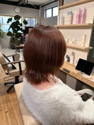 ミディアム プルシールエクステ/ ハイトーン/ブリーチのヘアスタイル