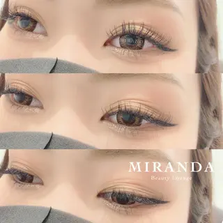 マツエク・マツパ アイブロウ MIRANDA beautyのマツエク・マツパデザイン