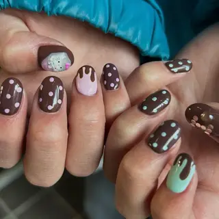 ネイル こゆび /中崎町ネイル🌟のネイルデザイン