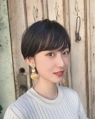 ショート 🇰🇷韓国レイヤー 錦糸町【北山謙三】のヘアスタイル