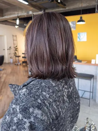 ミディアム noa.所属・🎨カラー専門家🎨 チャーリーのヘアスタイル