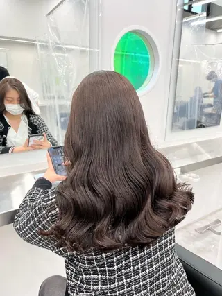 ロング カラー *【公式】銀座 ACADEMY🕊️のヘアスタイル