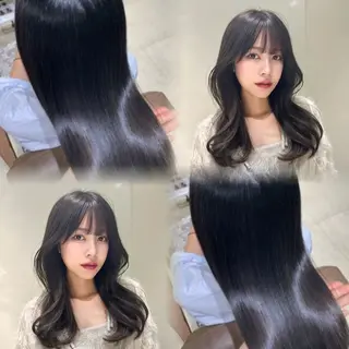 カラー 韓国ガーリーヘア🎀 ／𝐦𝐨𝐞のヘアスタイル
