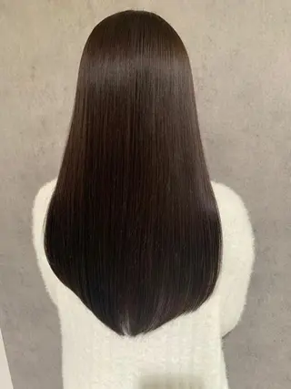 ロング 縮毛矯正/髪質改善 コヤマのヘアスタイル