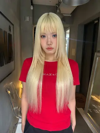 ロング SHURI❤️‍🔥 中/韓mix ♡のヘアスタイル