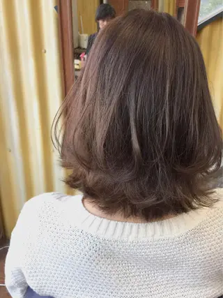 ミディアム カラー 中村 海のヘアスタイル
