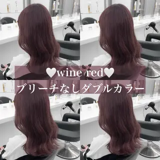 ロング カラー ヘアアレンジ 巻きラク♡レイヤー 🦢こころのヘアスタイル