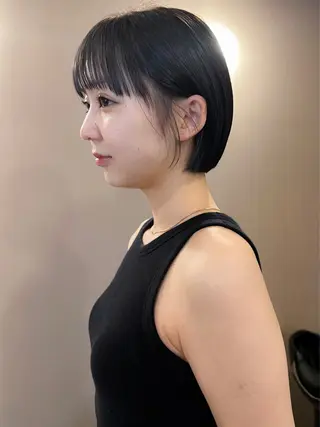 ショート カラー 大宮 / ボブ特化 永井竜也のヘアスタイル
