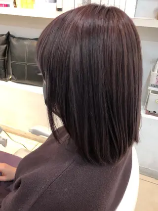 ミディアム カラー 🤎ベージュカラー/ 髪質改善/山岸🤎のヘアスタイル