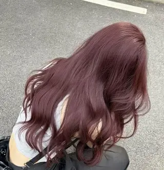 ロング カラー 透明感うる艶カラー 🤍MANAMIのヘアスタイル