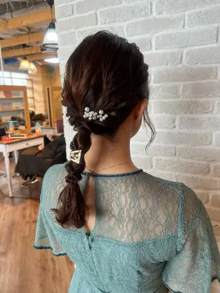 ロング ヘアアレンジ Topstylist YUKIのヘアスタイル