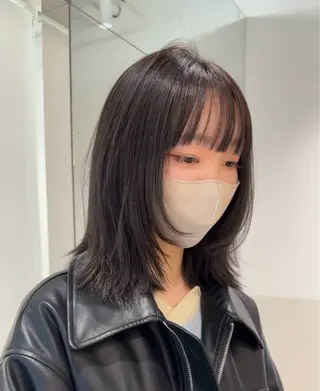 セミロング ୨୧柔らかいカラー nozomi ୨୧のヘアスタイル