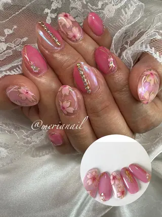 ショート カラー ヘアアレンジ メンズ キッズ ネイル アイブロウ INFINITY Sachiのネイルデザイン