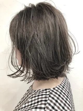 ミディアム カラー 酸性縮毛矯正のプロ 杉山玲介のヘアスタイル