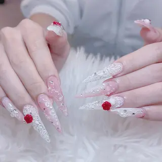 ネイル ANH ゴテゴテネイルのネイルデザイン