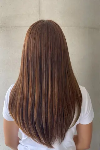 ロング カラー メグ🫧 ケアスタイリスト✨のヘアスタイル