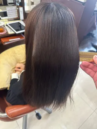 ロング 成田で1番お悩み解決 の髪へ導くみつきのヘアスタイル