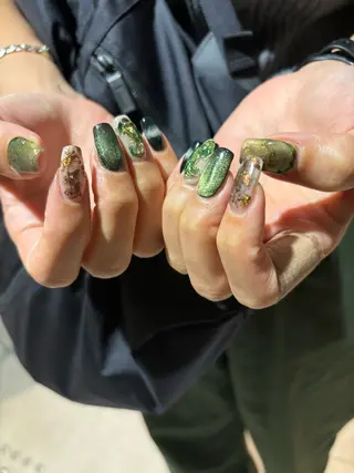 ネイル mano Hanaのネイルデザイン
