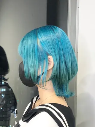 ショート カラー ヘアアレンジ ｲﾝﾅｰｶﾗｰ屋さん 🫧伊藤拓実のヘアスタイル