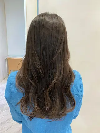 ロング 顔まわりカット🌟 くびれヘア/寺門遥輝のヘアスタイル