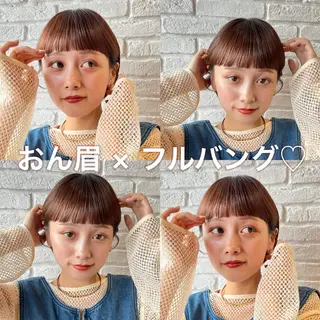 ショート カラー 🌱ボブ/レイヤー/ ベージュ/あやみ✨のヘアスタイル