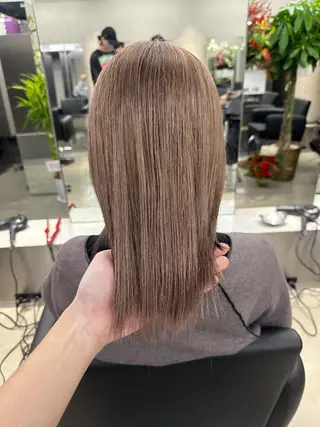 ミディアム カラー 鈴木/ニュアンス パーマ/メンズのヘアスタイル