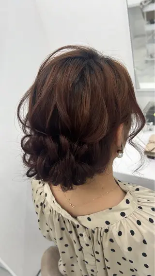 セミロング HairSet Salon Kのヘアスタイル