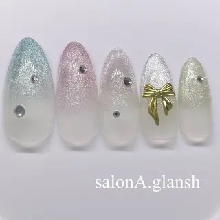 ネイル 肌質改善salon♪ 効果がわかる♪南森町のネイルデザイン