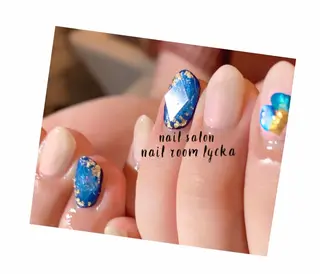 ネイル ﾈｲﾙﾙｰﾑﾘｯｶ 𝐦𝐚𝐲𝐮のネイルデザイン