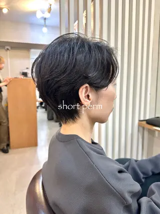 ショート パーマ 🍃ショートヘア🍃 北林春樹のヘアスタイル