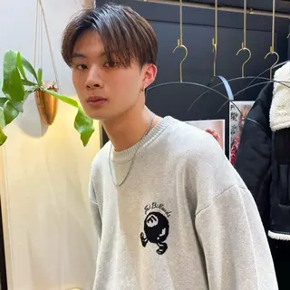 ショート メンズ ダウンパーマ 【sity.ザイク】のヘアスタイル