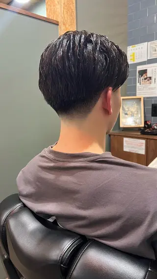 ショート メンズ 荻沼 快のヘアスタイル