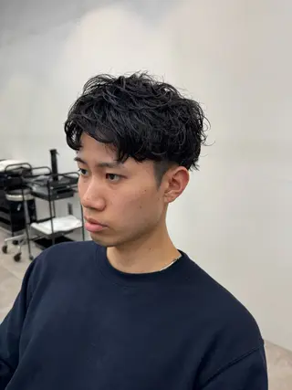 パーマ メンズ メンズパーマ/長岡 坂口祥貴/店長のヘアスタイル