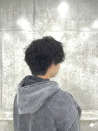 パーマ メンズ 【こっくりカラー】 🤎Umi‪🤎のヘアスタイル