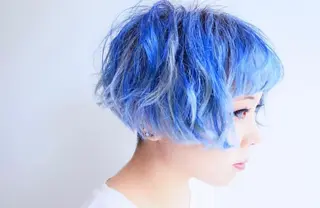 ショート 派手髪 美容師JUNのヘアスタイル